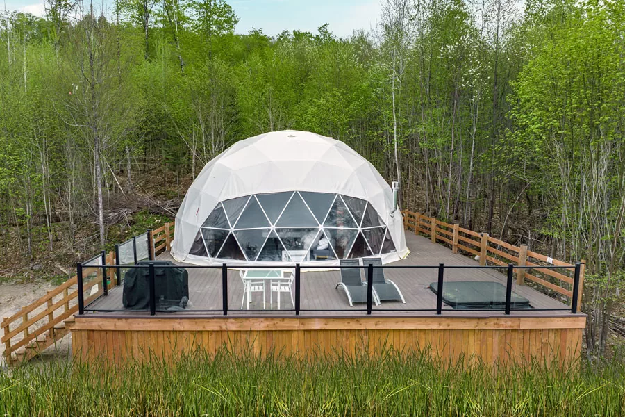 dome rental mont tremblant