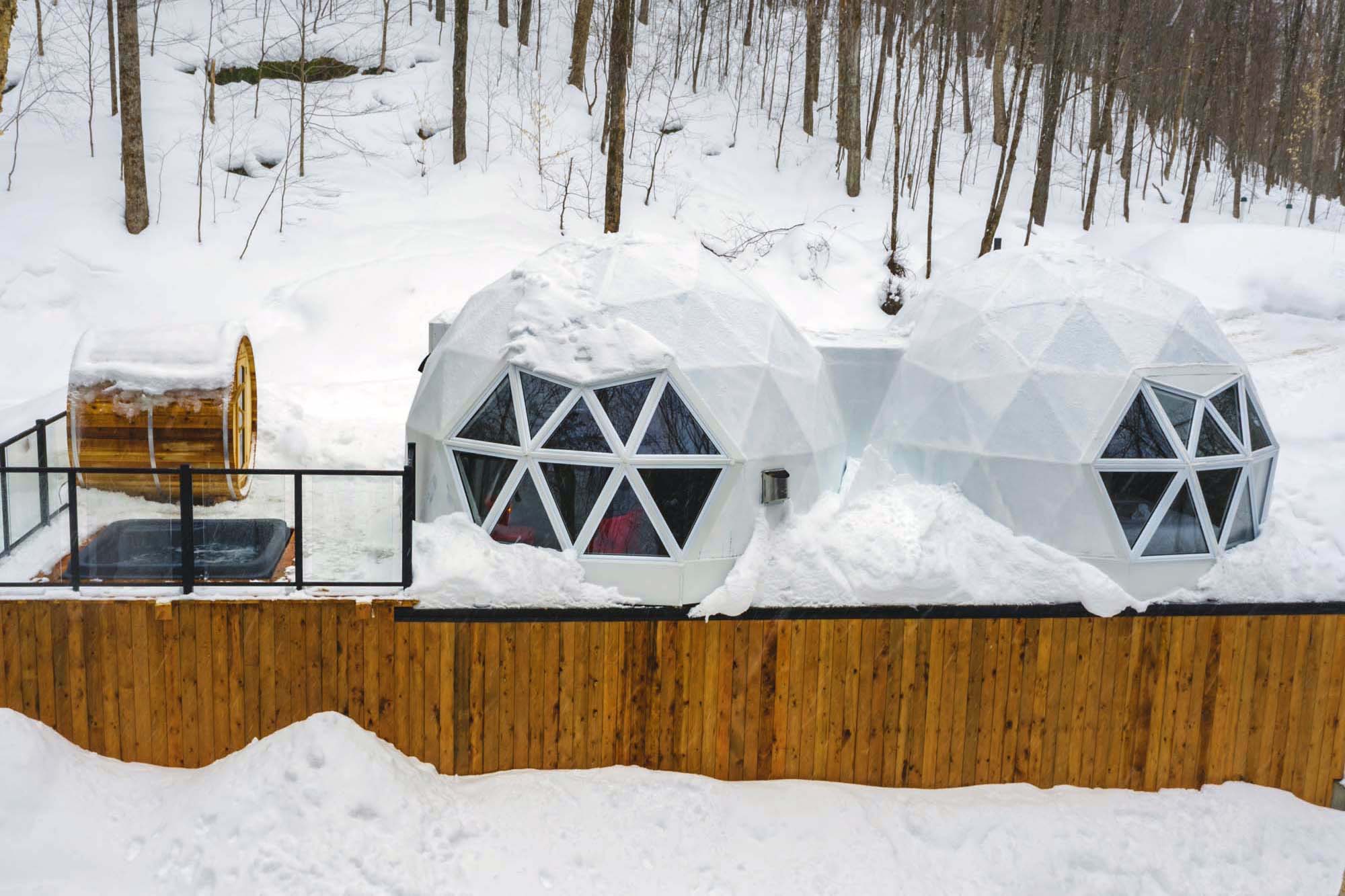 dome rentals in mont tremblant