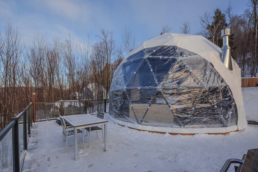 glamping hotel in Mont tremblant-3
