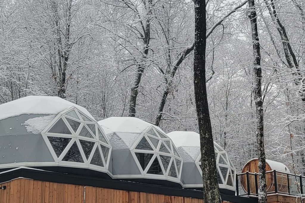 dome rental in Tremblant