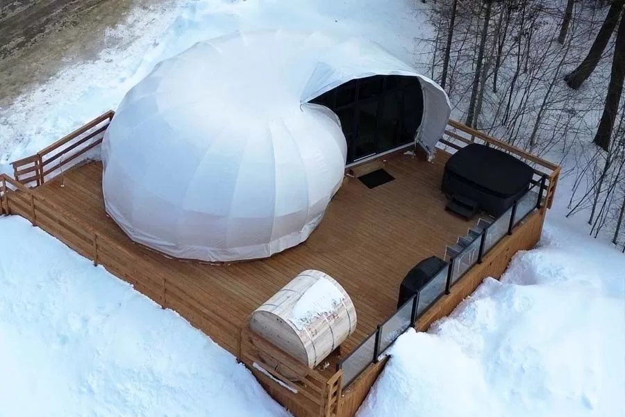 dome rental tremblant