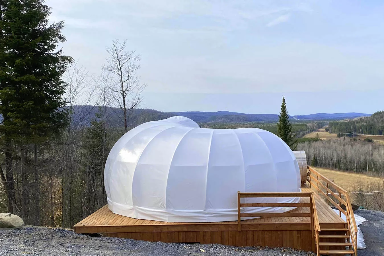 dome rental tremblant